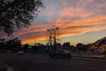 Pink Skies and Choosing to Love Where You Live